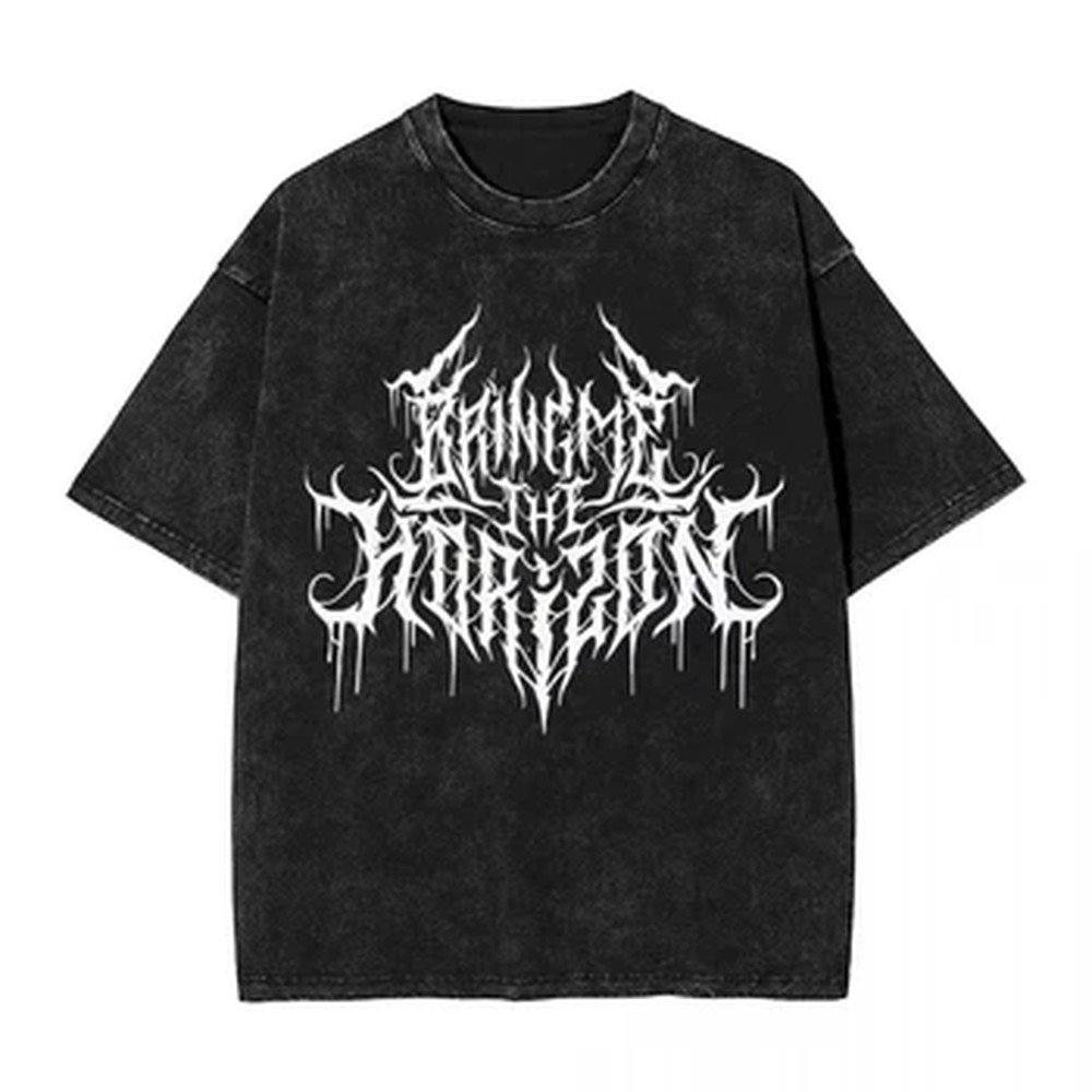 Summer Clothing Logo - เสื้อยืดผู้ชาย เสื้อผ้า BMTH Bring Me The