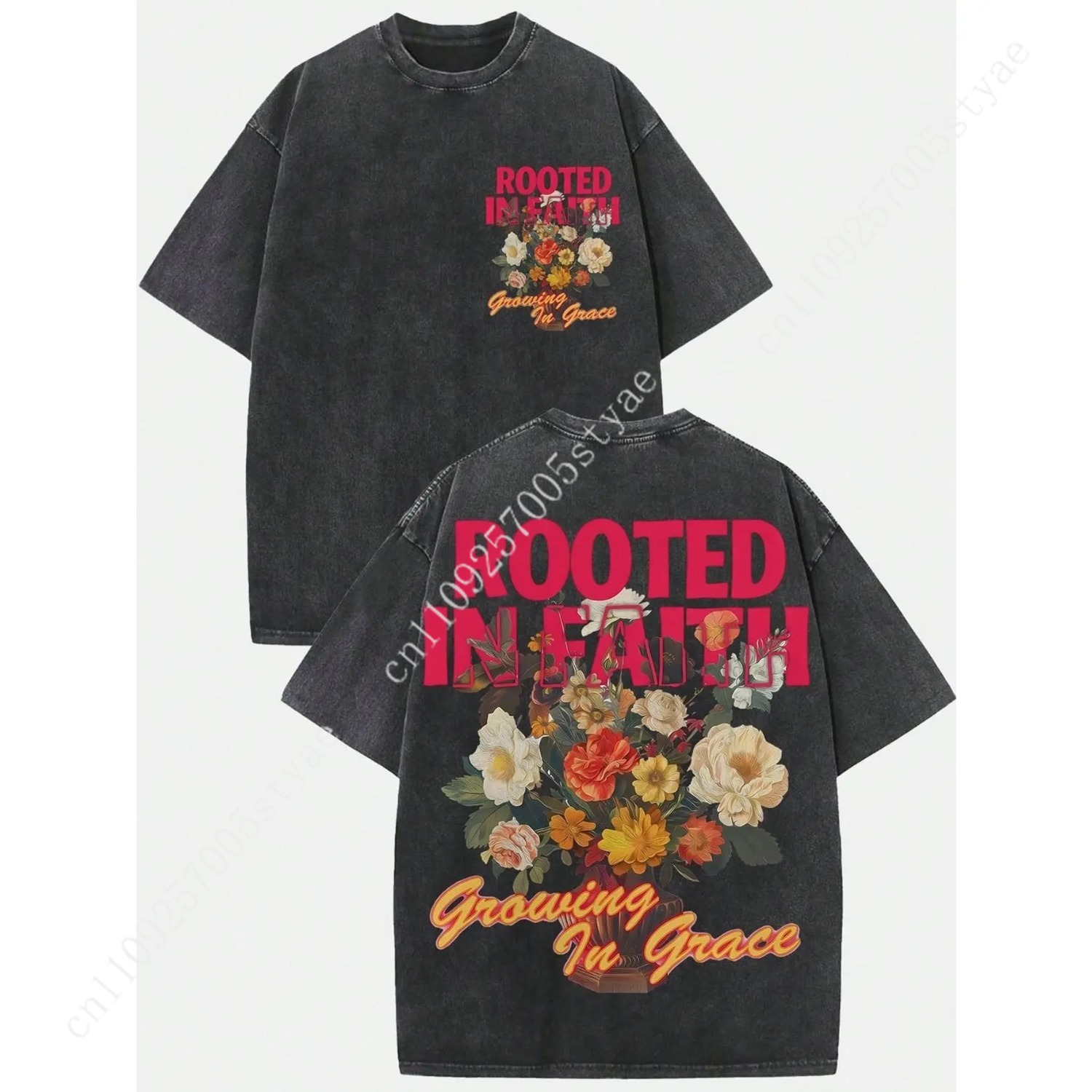 Summer Quilt - เสื้อยืดวินเทจผู้หญิง ผ้าหนา 230gsm ซักแล้ว | เสื้อคอกลมแขนสั้นเนื้อนุ่มพร้อมลายกราฟิกและตัวอักษรแบบเรโทร