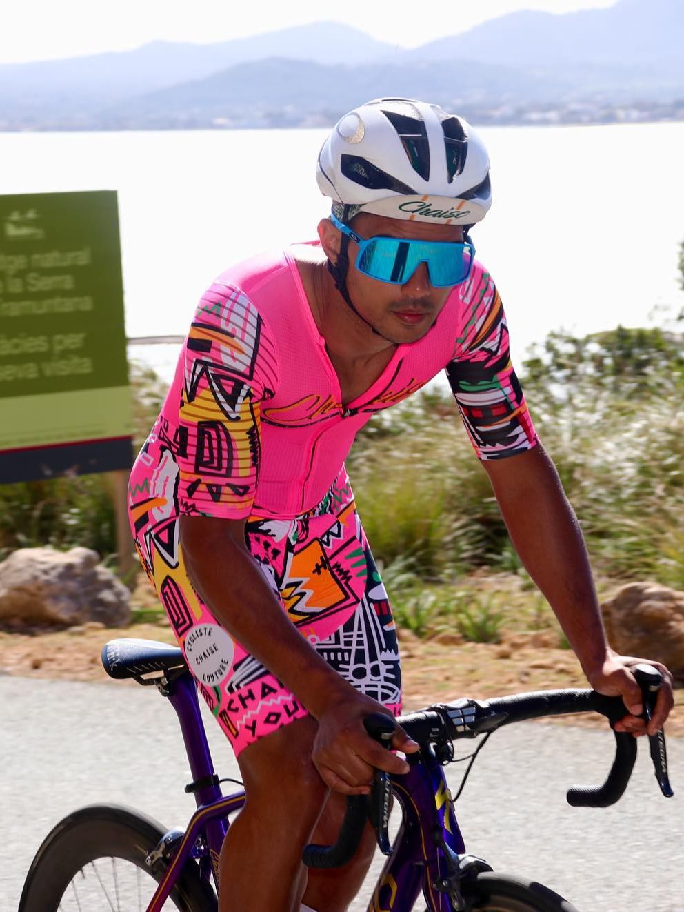 Summer De Clothing - Chaise Cycliste ชุดสกินสูทสำหรับผู้ชายชุดปั่นจักรยานชุดปั่นจักรยานชุดจั๊มสูทสำหรับขี่จักรยานชุดทีม Rpa de Ciclismo
