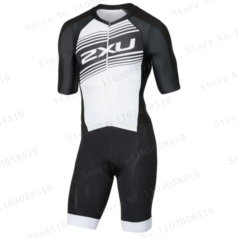 Summer De Clothing - Zxuful สีดําสีขาวชุดไตรกีฬาผู้ชายจักรยานขี่จักรยานเสื้อผ้า Ropa De Ciclismo แผนที่ชุดขี่จักรยาน