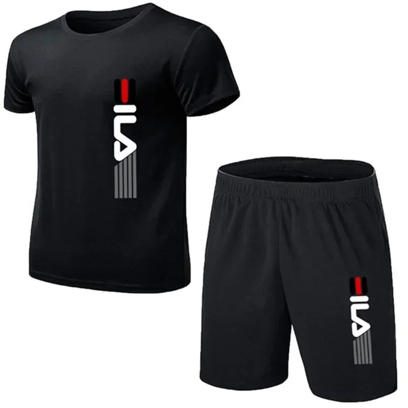 Summer Clothing Men 2025 - ชุดกีฬาลำลองผู้ชาย ฤดูร้อน 2025 ระบายอากาศได้ดี สวมใส่สบาย แฟชั่นสำหรับกิจกรรมกลางแจ้ง
