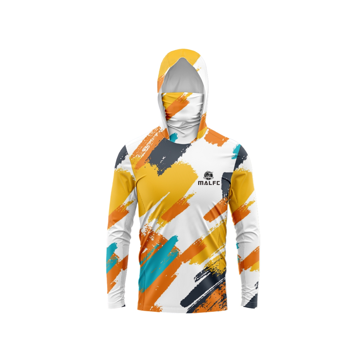MALFC Men Hood เสื้อตกปลาแขนยา - Rash Guard Long Sleeve บทวิจารณ์และราคา