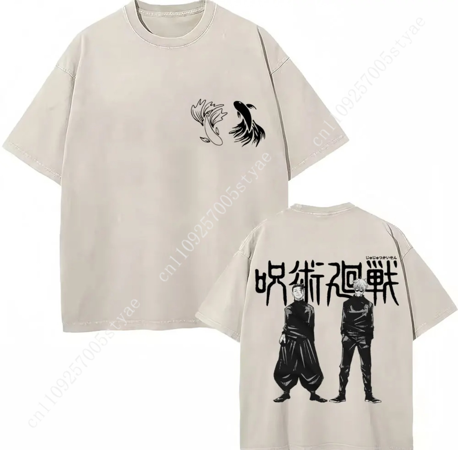 เสื้อยืดอนิเมะญี่ปุ่น Jujutsu  - Summer Quilt บทวิจารณ์และราคา