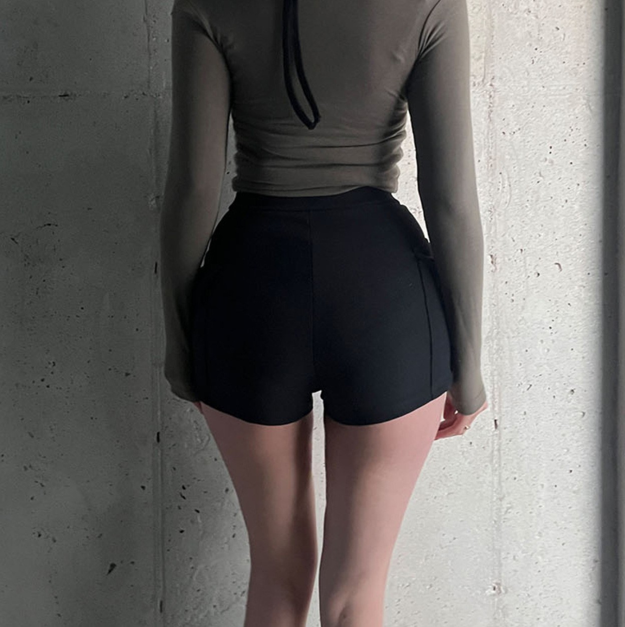กางเกงยีนส์ขาสั้นเอวสูงทรงเข้า - Summer Clothing Y2K บทวิจารณ์และราคา
