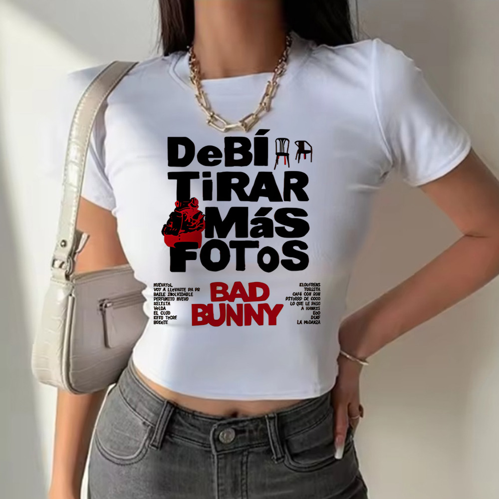 เสื้อกล้ามแร็ปเปอร์ Bad Bunny  - Summer Clothing Logo บทวิจารณ์และราคา