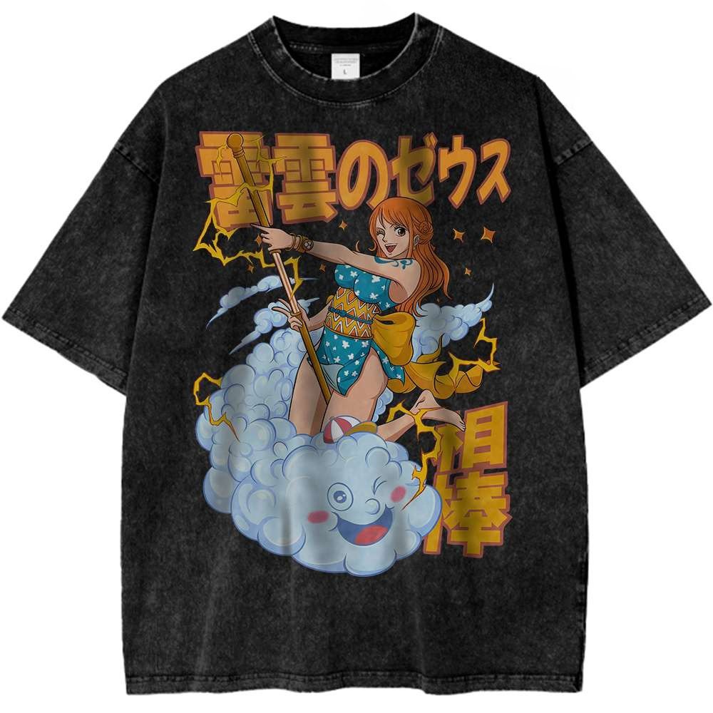 เสื้อยืดอนิเมะวันพีซ นิโค โรบิ - Summer Clothing Men 2025 บทวิจารณ์และราคา