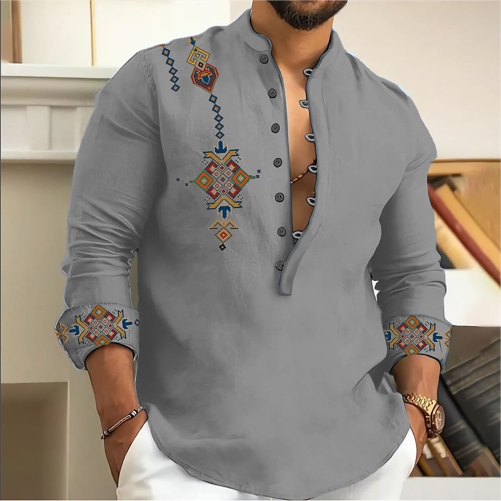 2025 ฤดูร้อนชายเสื้อฮาวายแขนยา - Summer Clothing Men 2025 บทวิจารณ์และราคา