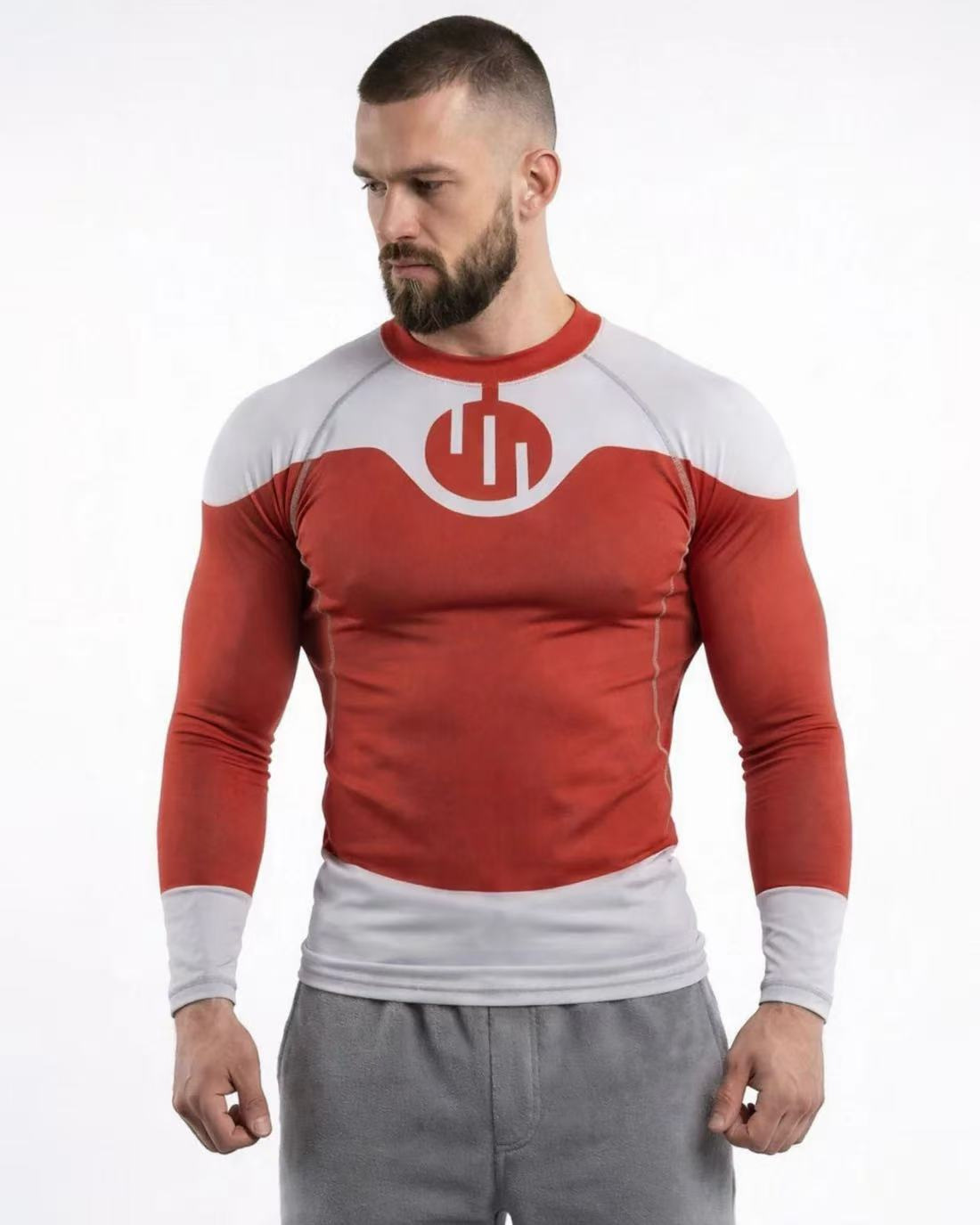 เสื้อรัดกล้ามเนื้อ Invincible  - Rash Guard Long Sleeve บทวิจารณ์และราคา