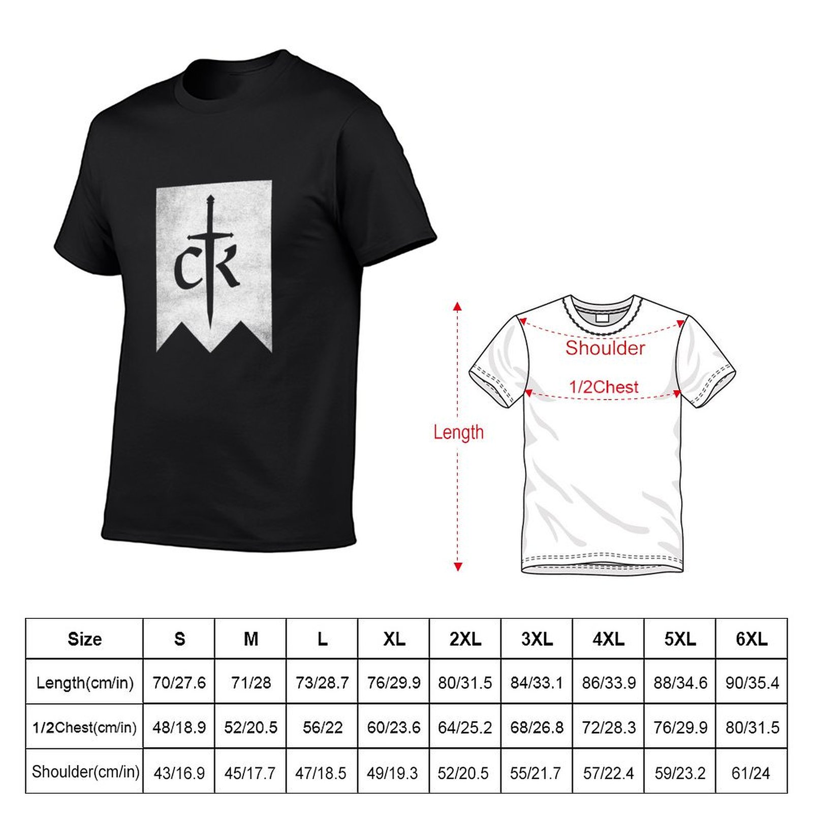 Crusader Kings 3เสื้อยืดโลโก้ส - Summer Clothing Logo บทวิจารณ์และราคา