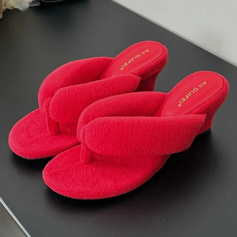 Comfort Soft Wedges รองเท้าแตะ - Summer Clothing Korea บทวิจารณ์และราคา