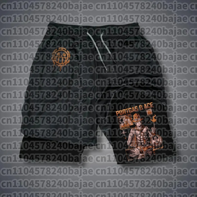 กางเกงขาสั้นพิมพ์ลายลูฟี่อนิเม - Summer Edition Clothing บทวิจารณ์และราคา