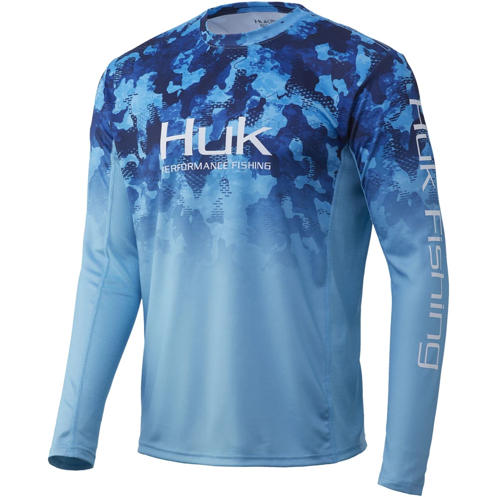 Huk เสื้อตกปลาแขนยาวป้องกันแสง - Summer De Clothing บทวิจารณ์และราคา
