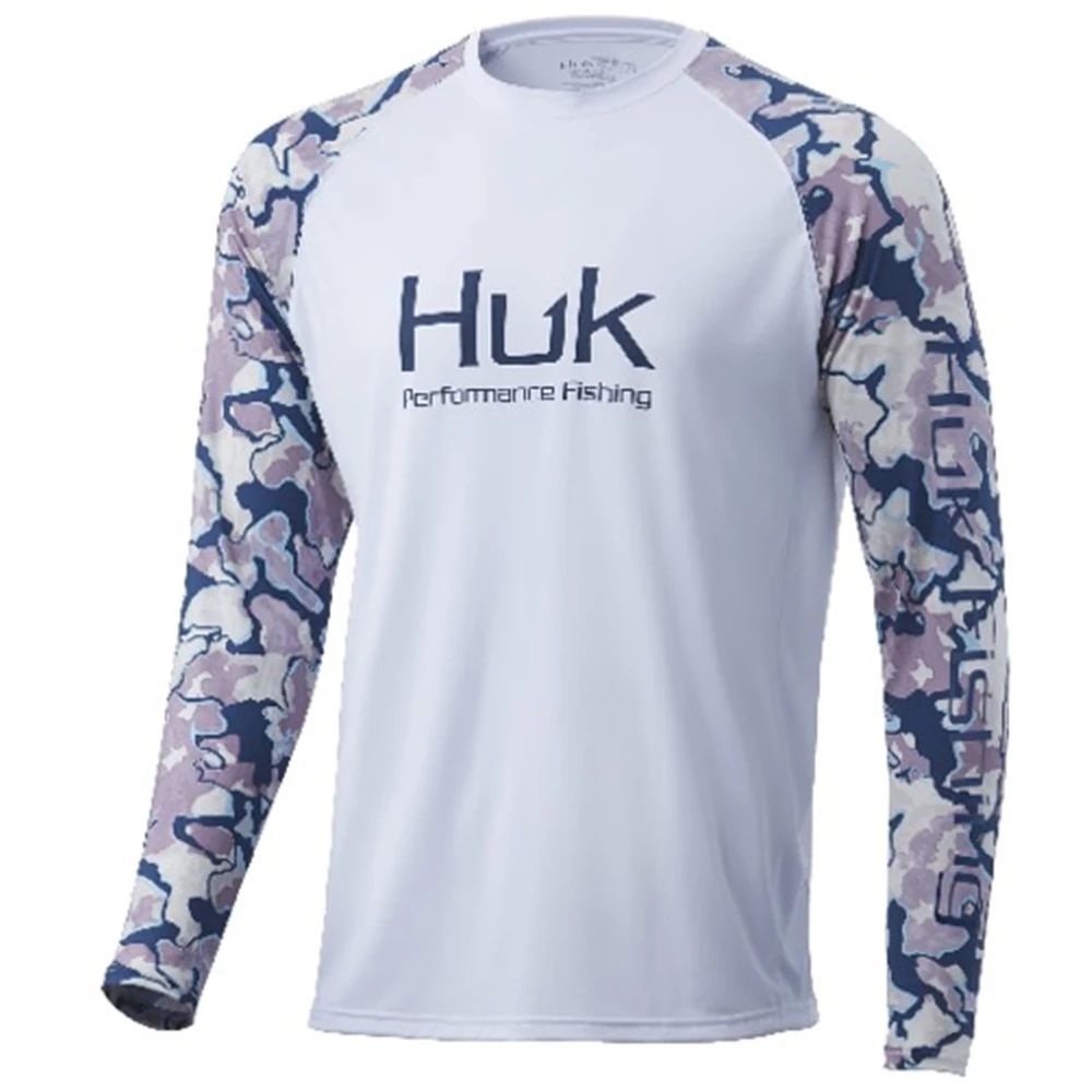 Huk เสื้อตกปลาแขนยาวป้องกันแสง - Summer De Clothing บทวิจารณ์และราคา