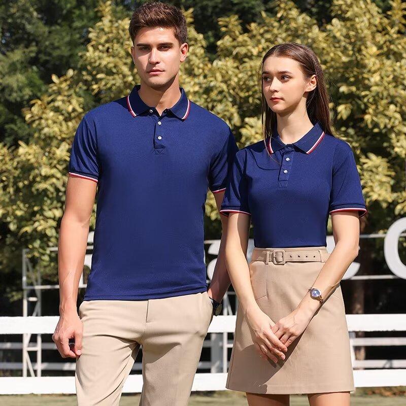 เสื้อโปโลชายพิมพ์โลโก้ตามสั่ง  - Summer Clothing Logo บทวิจารณ์และราคา