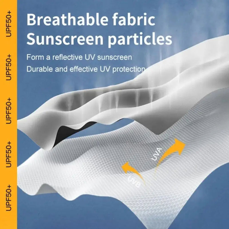 ปลอกแขนกันแดดผ้าไอซ์ซิลค์ ป้อง - Rash Guard Long Sleeve บทวิจารณ์และราคา